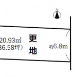 ※建築条件無し売土地（更地）(間取)