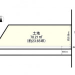 ※建築条件無し売土地(間取)