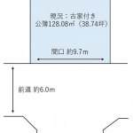 ※建築条件無し売土地(間取)