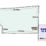 ※建築条件無し売土地(間取)