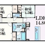 ★5階、東向きのお部屋〈眺望良好〉(間取)