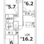 ☆2024年3月全面改装　☆最上階(間取)