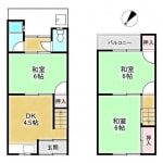 ※収益物件としても、建て替え用地としてもご検討出来ます(間取)