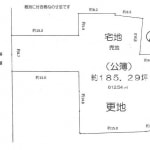 ※建築条件無し売土地（更地）(間取)