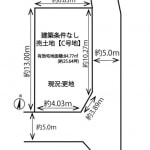 C号地（現況更地・建築条件無し）(間取)