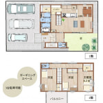 ※建築参考プラン：3LDK（建物価格1880万円）